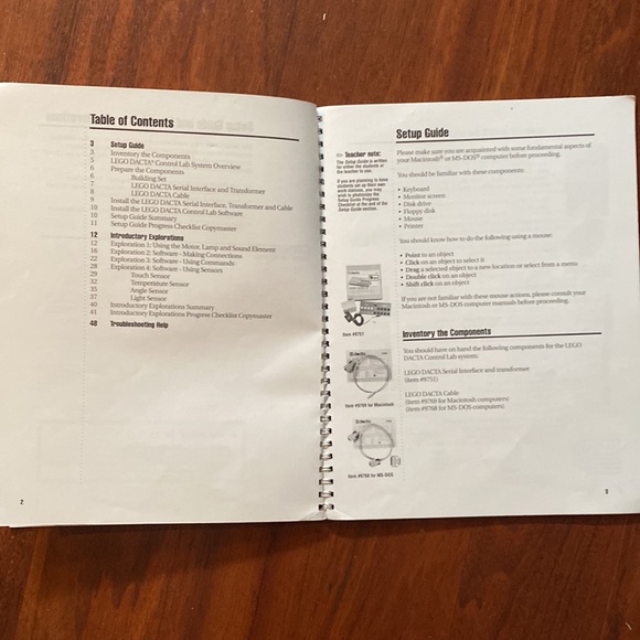 Lego Dacta Control Lab Setup Guide and  Technology Investigation and Invention - Picture 4 of 14